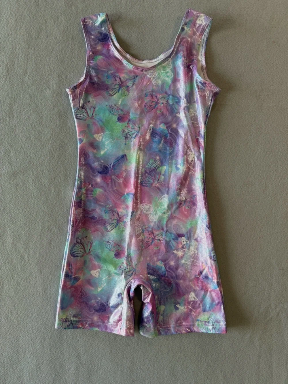Youth One Piece Dance Unitard Suit Size 160 aka 14-16 #26014
